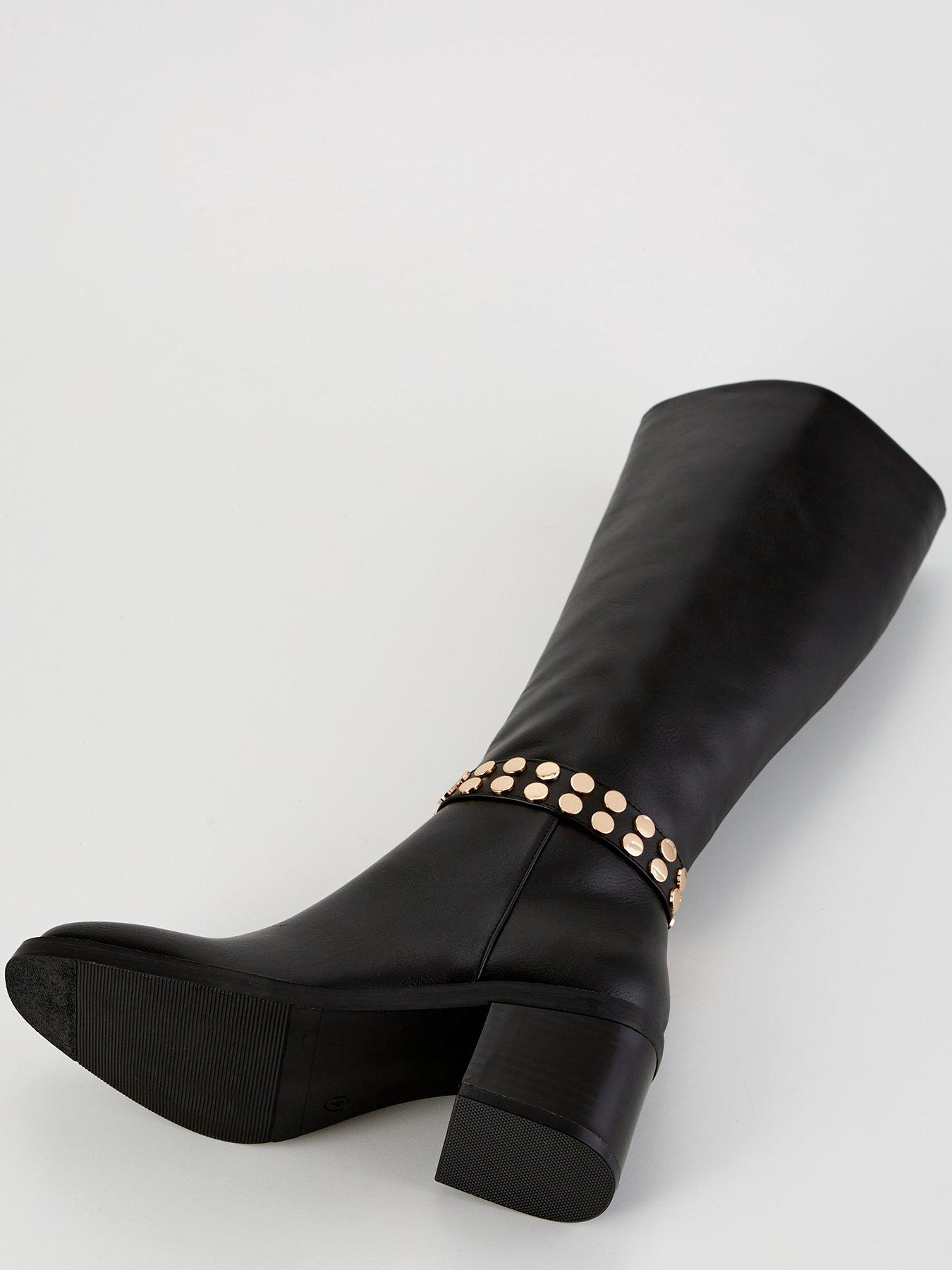 v-by-very-knee-boot-with-metal-ankle-trim-and-block-heel-blackdetail