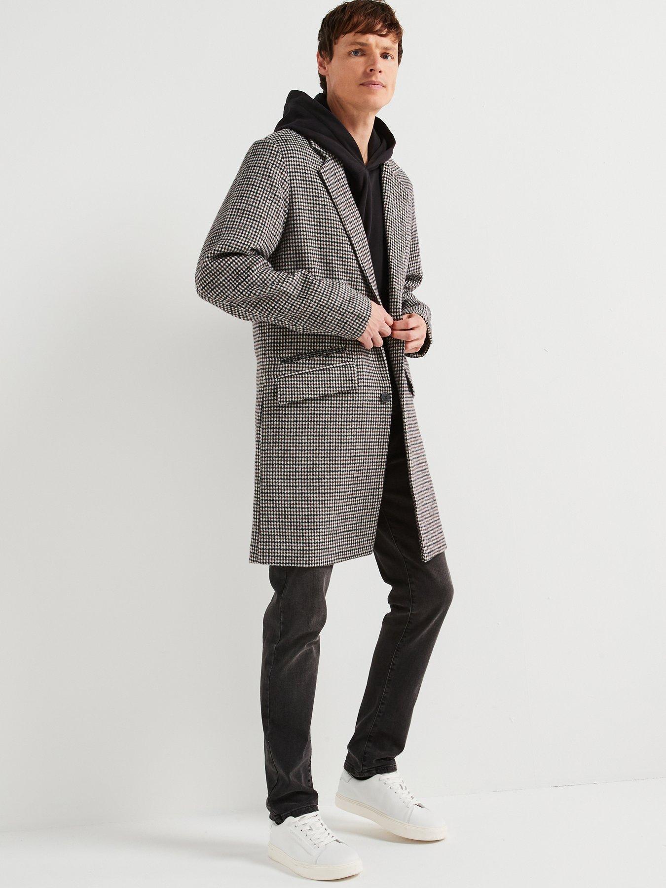 jack-jones-jack-amp-jones-wool-blend-smart-overcoat-brown