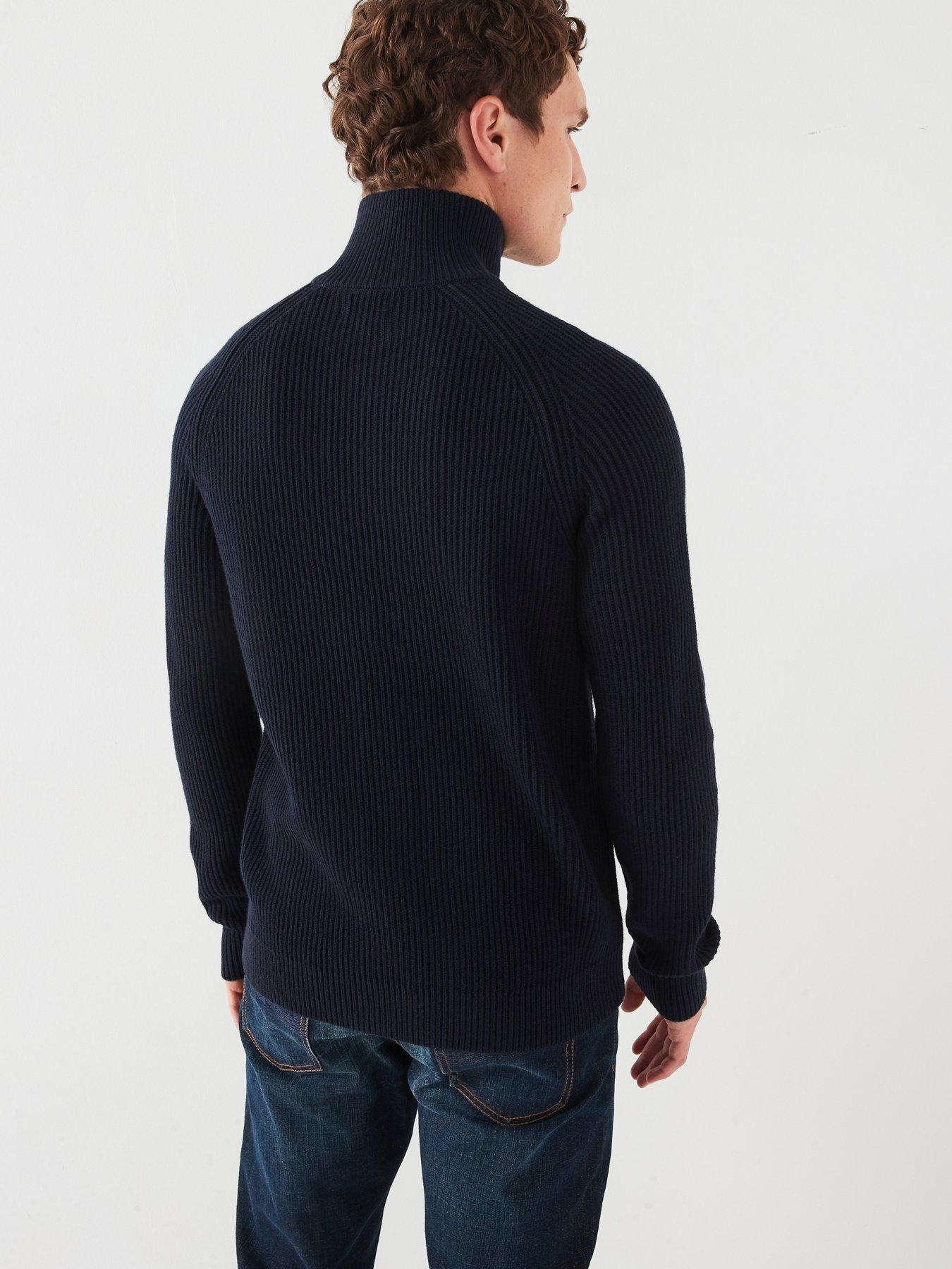 jack-jones-jack-amp-jones-ribbed-12-zip-knitted-jumperdetail