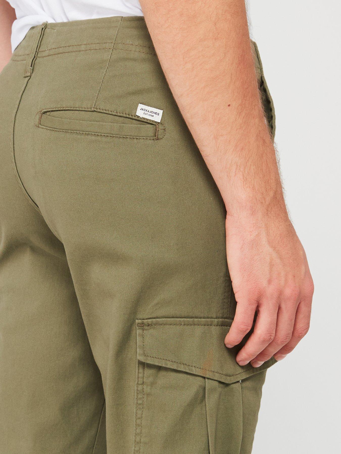 jack-jones-jack-amp-jones-marco-joe-slim-fit-cuffed-cargo-trousers-khakioutfit