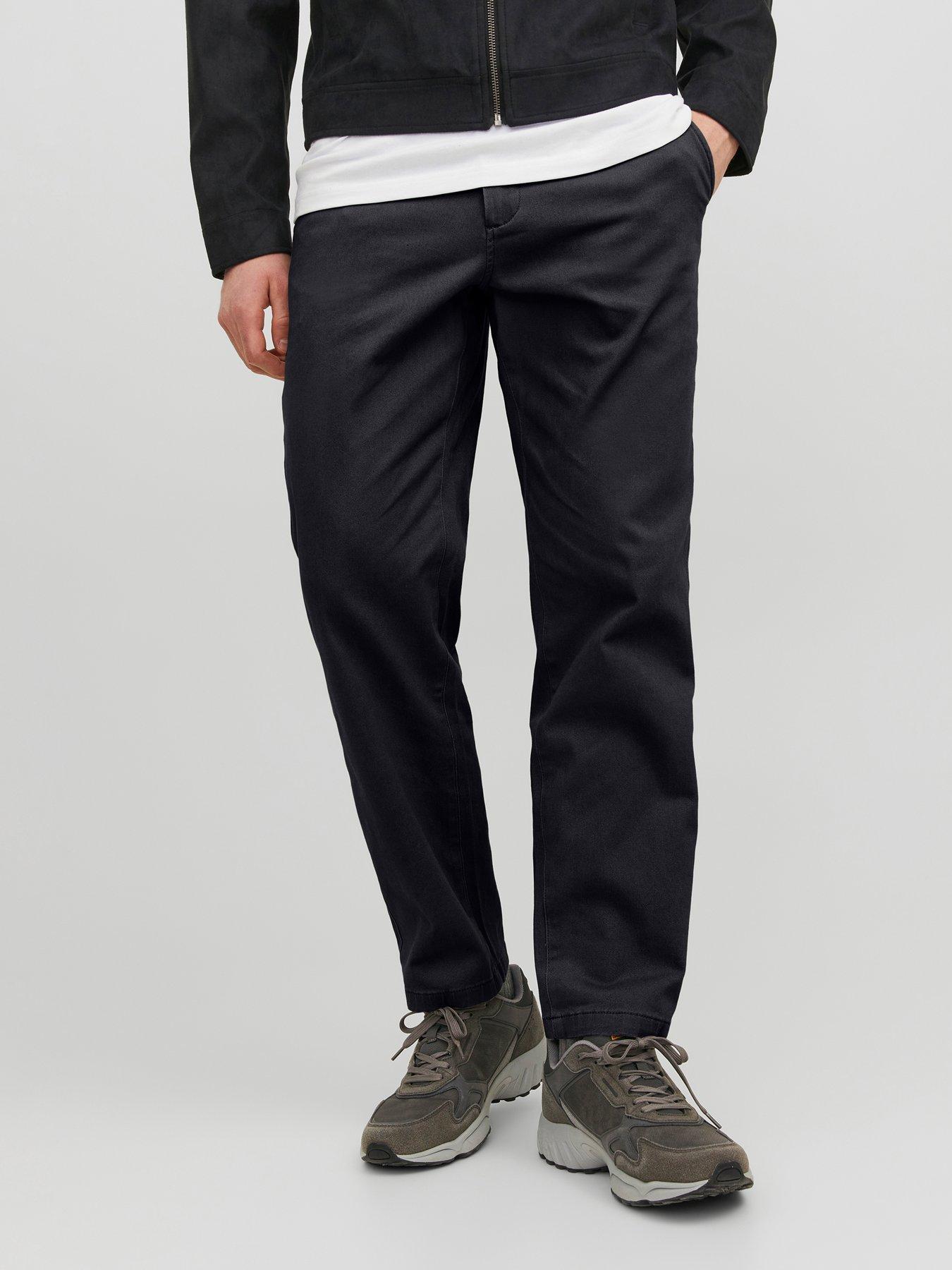 Jack & Jones & Amp; Kane Dave Relaxed Fit Chino Trousers - Black
