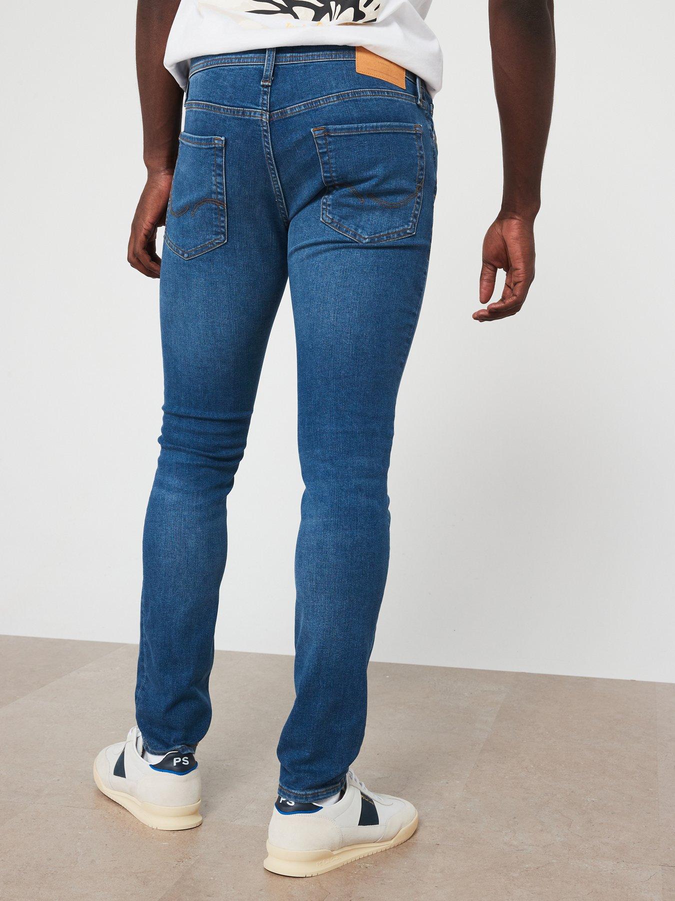 Image 2 of 5 of Jack & Jones Liam Skinny Fit Jeans - Blue