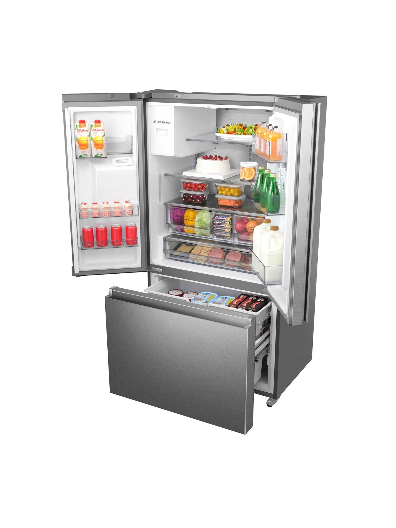 hisense-hisense-pureflat-rf793n4sase-total-no-frost-american-fridge-freezer-with-plumbed-water-and-ice-dispenser-stainless-steeloutfit