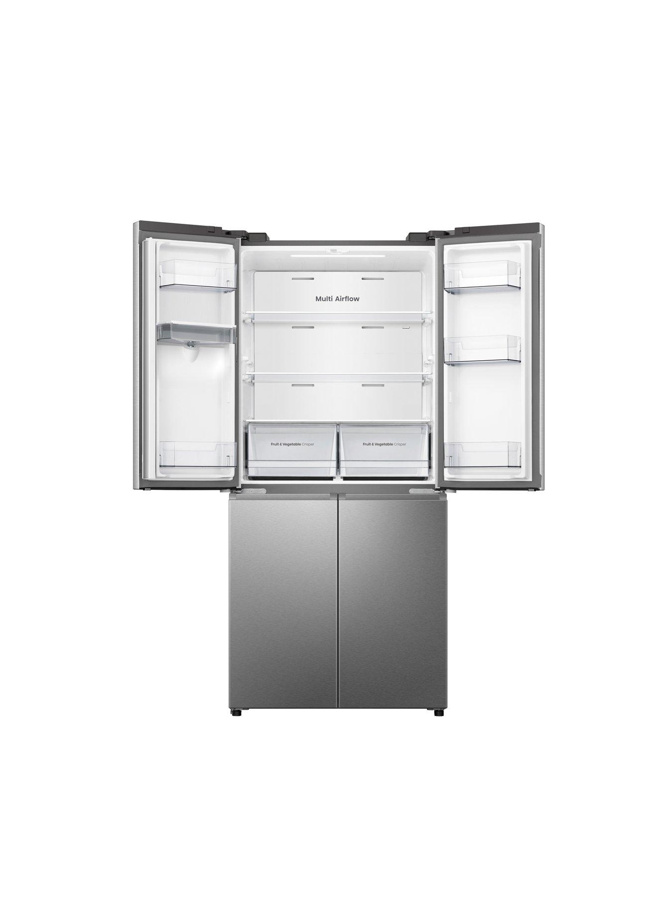 hisense-hisense-pureflat-slim-rq5p470smie-total-no-frost-american-fridge-freezer-with-my-fresh-choice-zone-stainless-steelstillFront