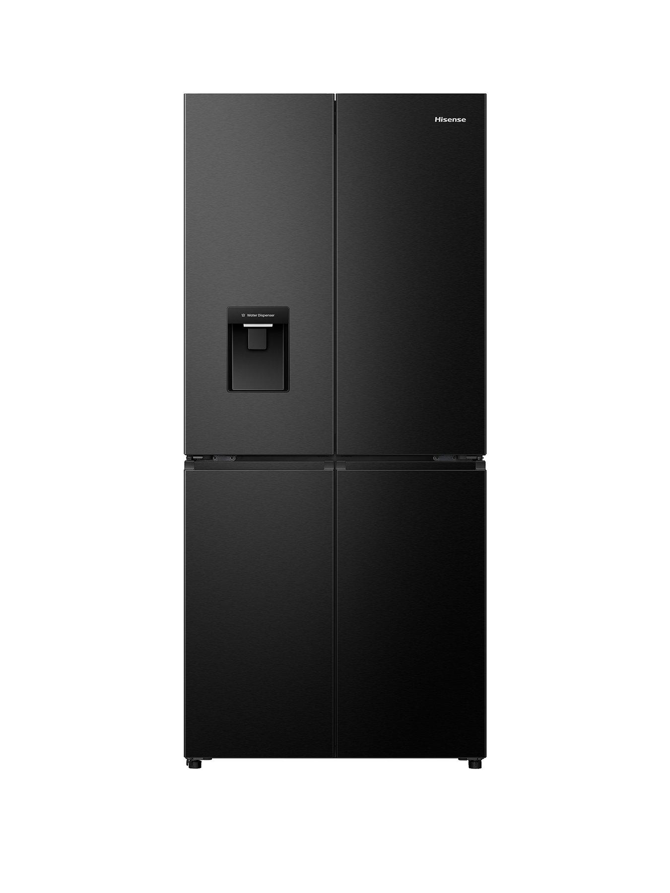 hisense-hisense-pureflat-slim-rq5p470smfe-total-no-frost-american-fridge-freezer-with-my-fresh-choice-zone-black-stainless-steel