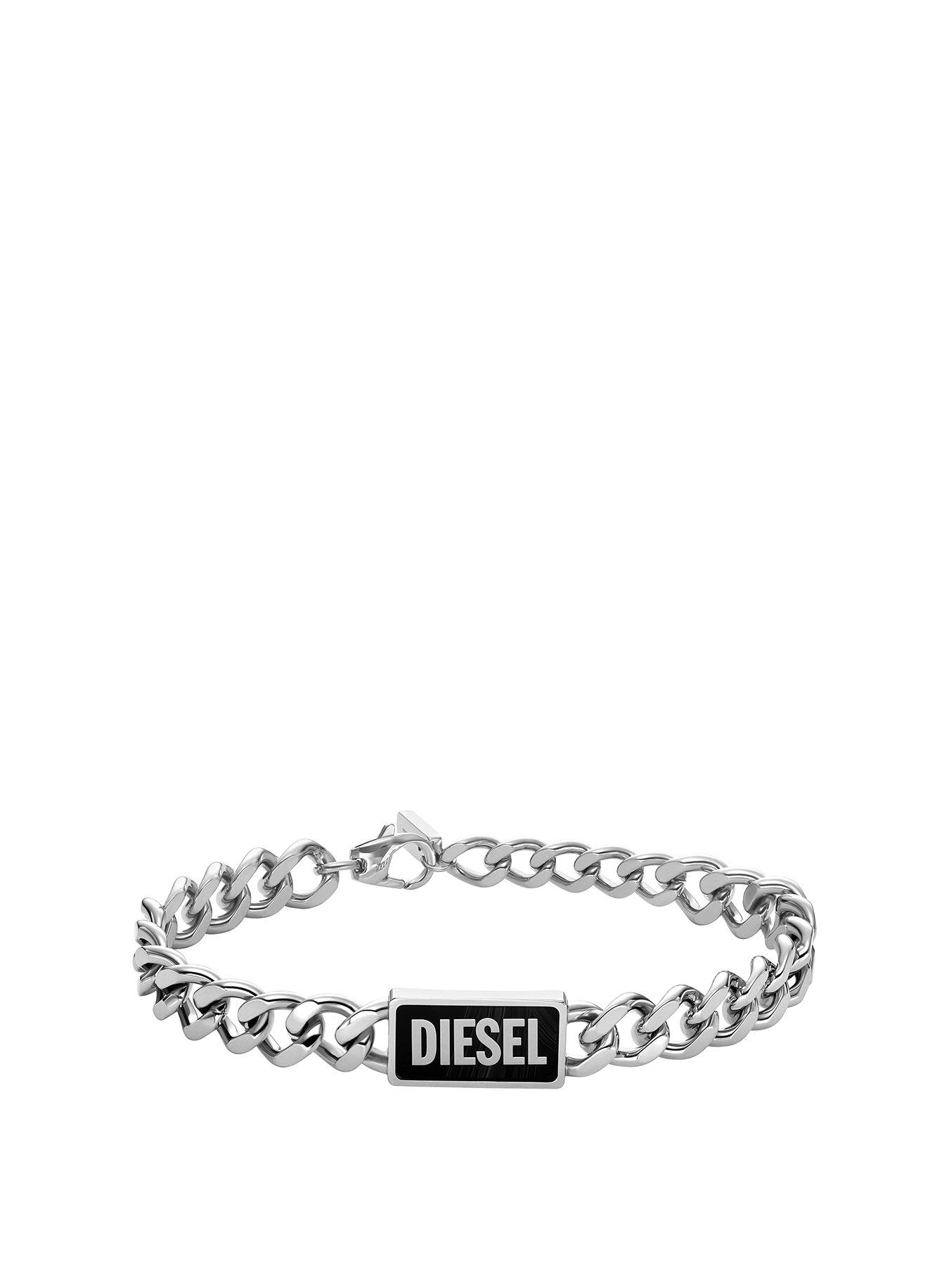 undefined Diesel Black Agate ID Bracelet