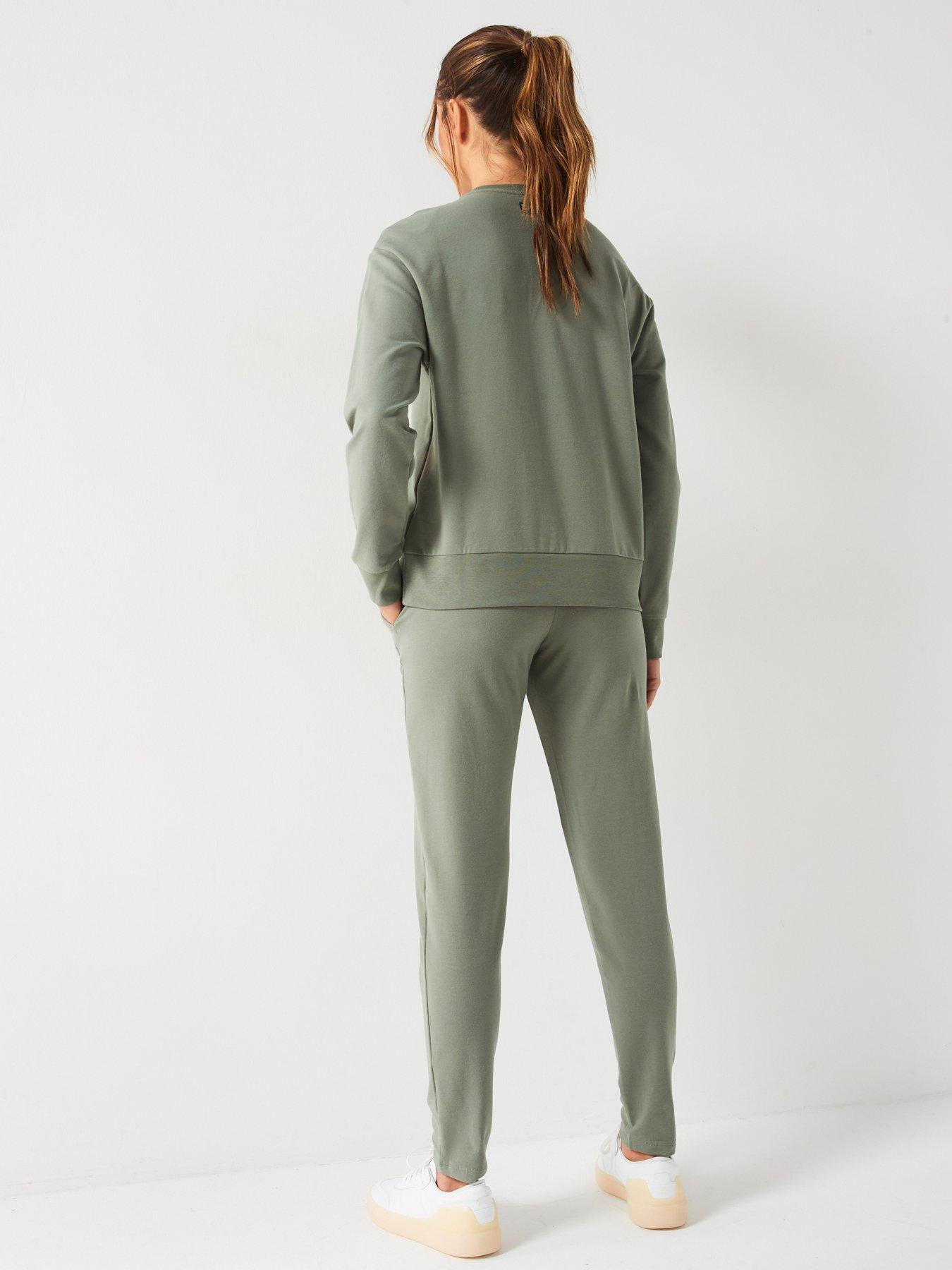 ea7-emporio-armani-sweat-and-leggings-tracksuit-greenstillFront