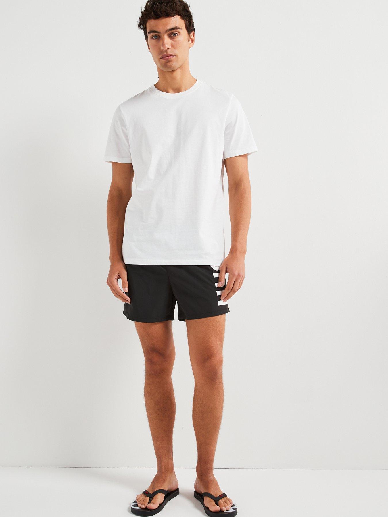Image 4 of 4 of HUGO Abas Swim Shorts - Black
