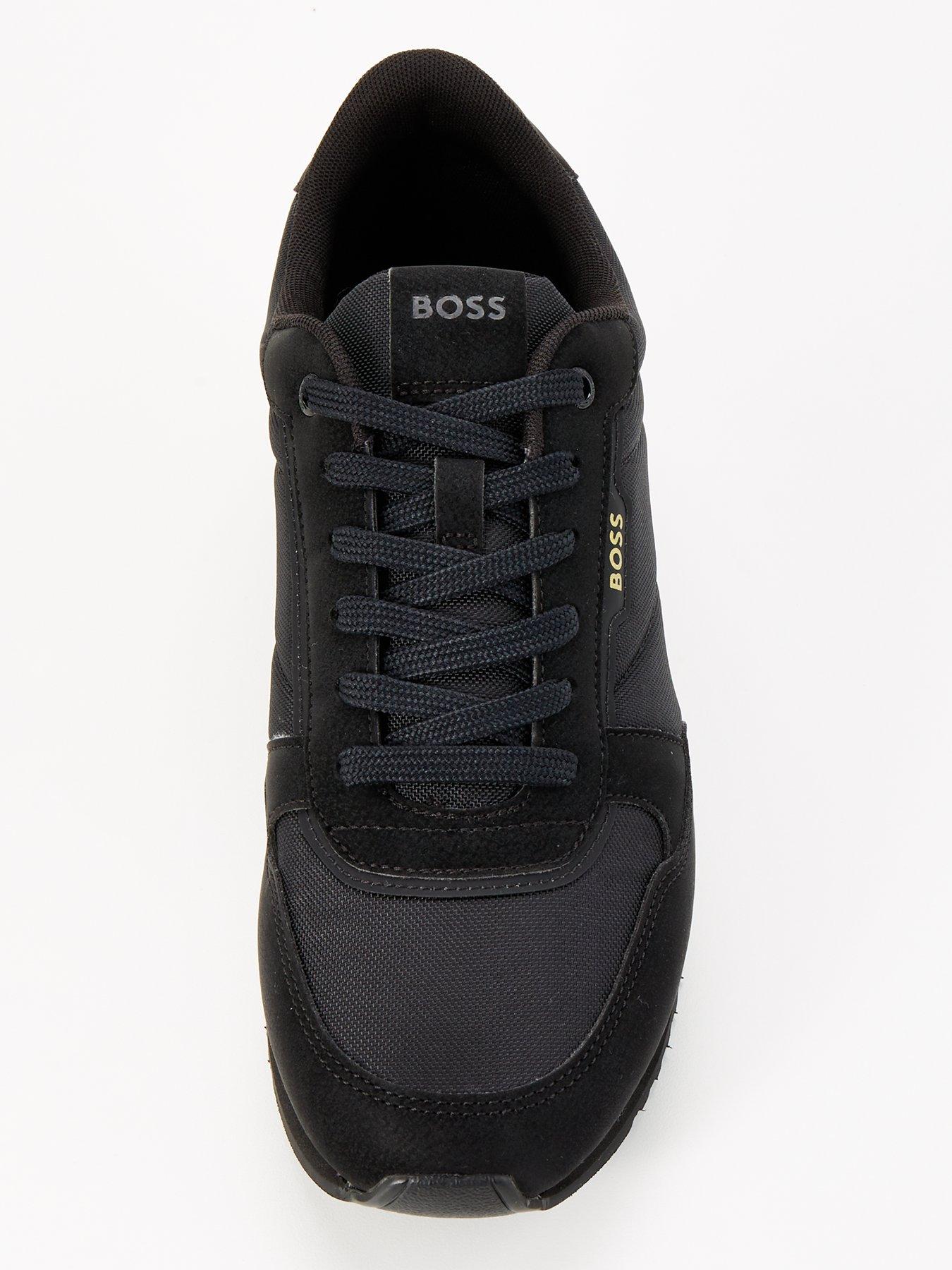 boss-kai-nylonnubuck-lace-runner-blackgoldoutfit