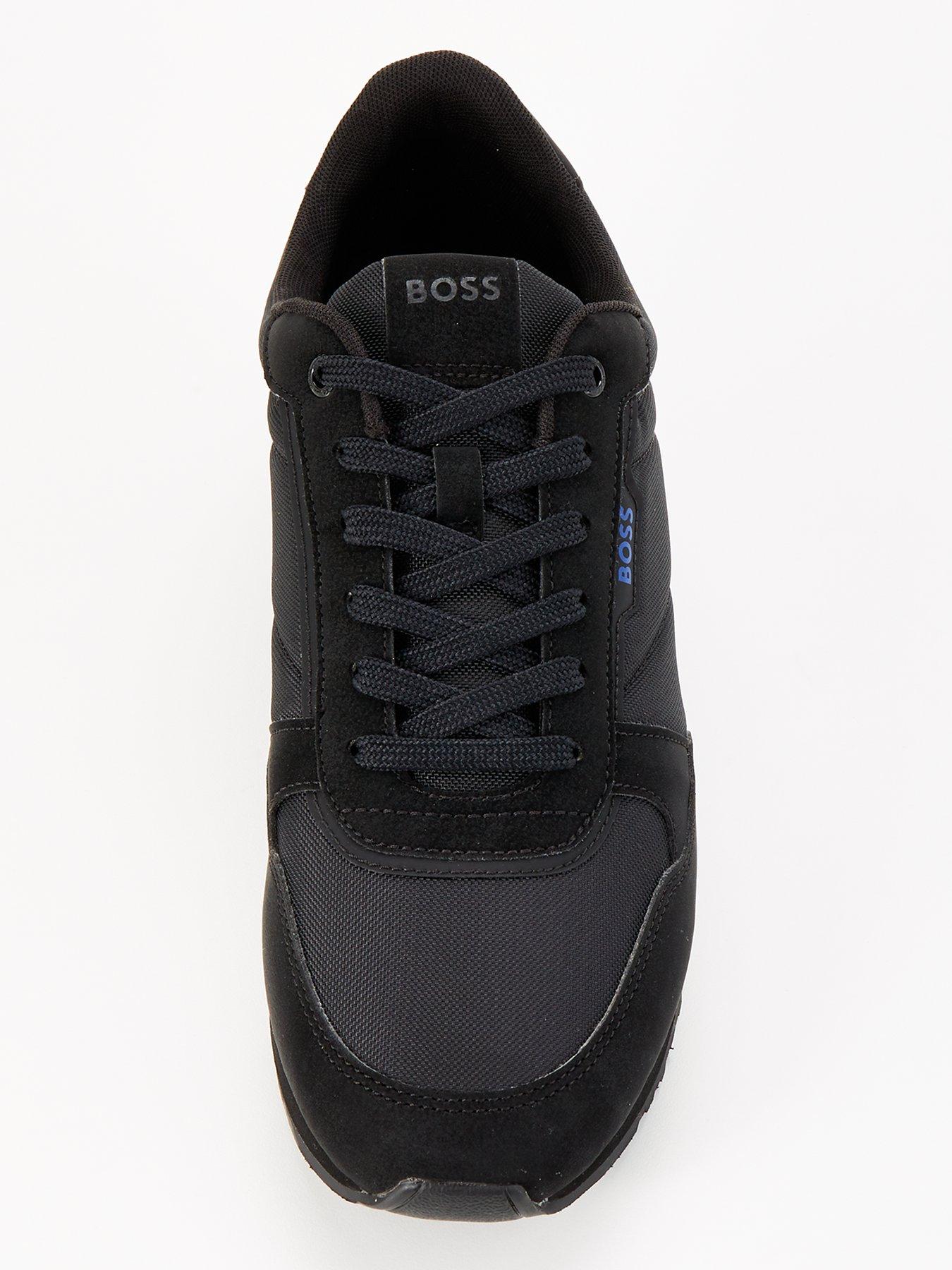 boss-kai-nylonnubuck-lace-runner-blackblueoutfit