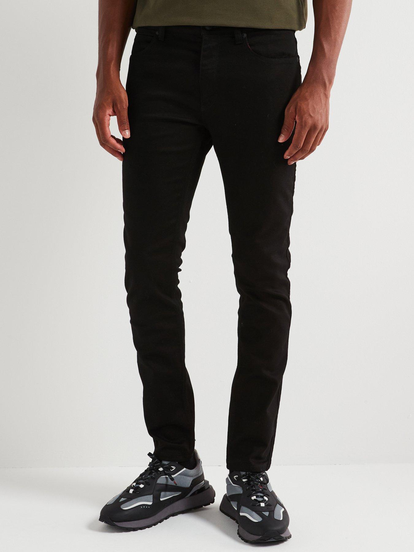 HUGO 734 Extra Slim Fit Jeans - Black