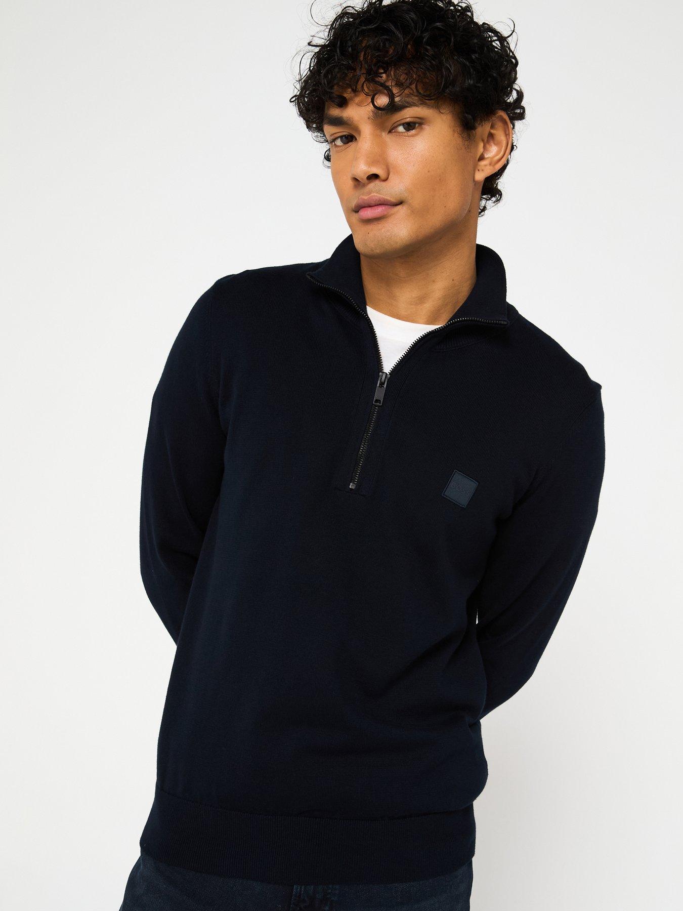 boss-kanobix-s-regular-fit-14-zip-knitted-jumper-blue