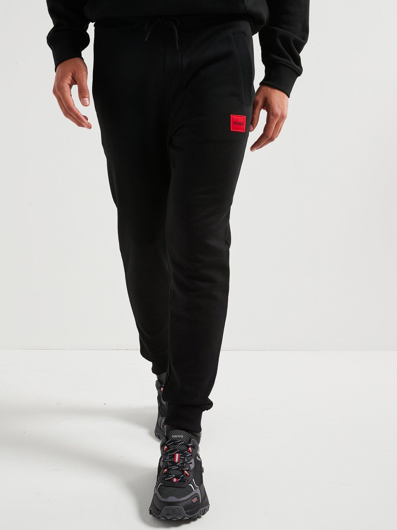 hugo-doak-red-patch-logo-joggers-black