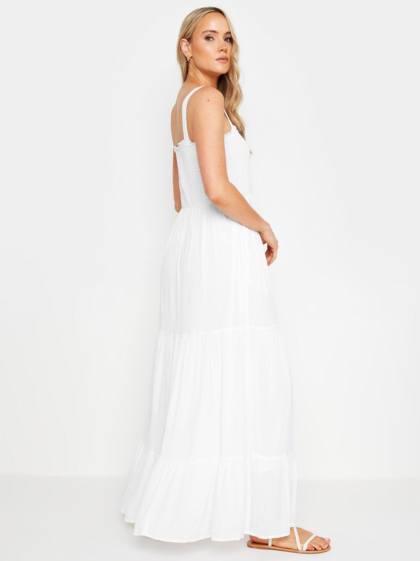 long-tall-sally-tall-shirred-tiered-maxi-dress-whitestillFront