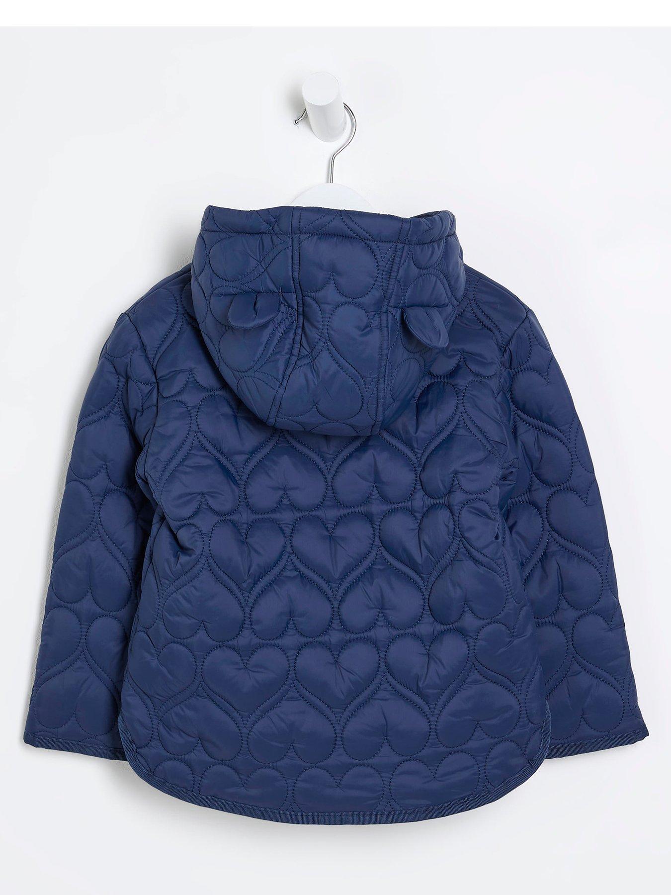 river-island-mini-mini-girls-padded-heart-quilted-coat-navyback