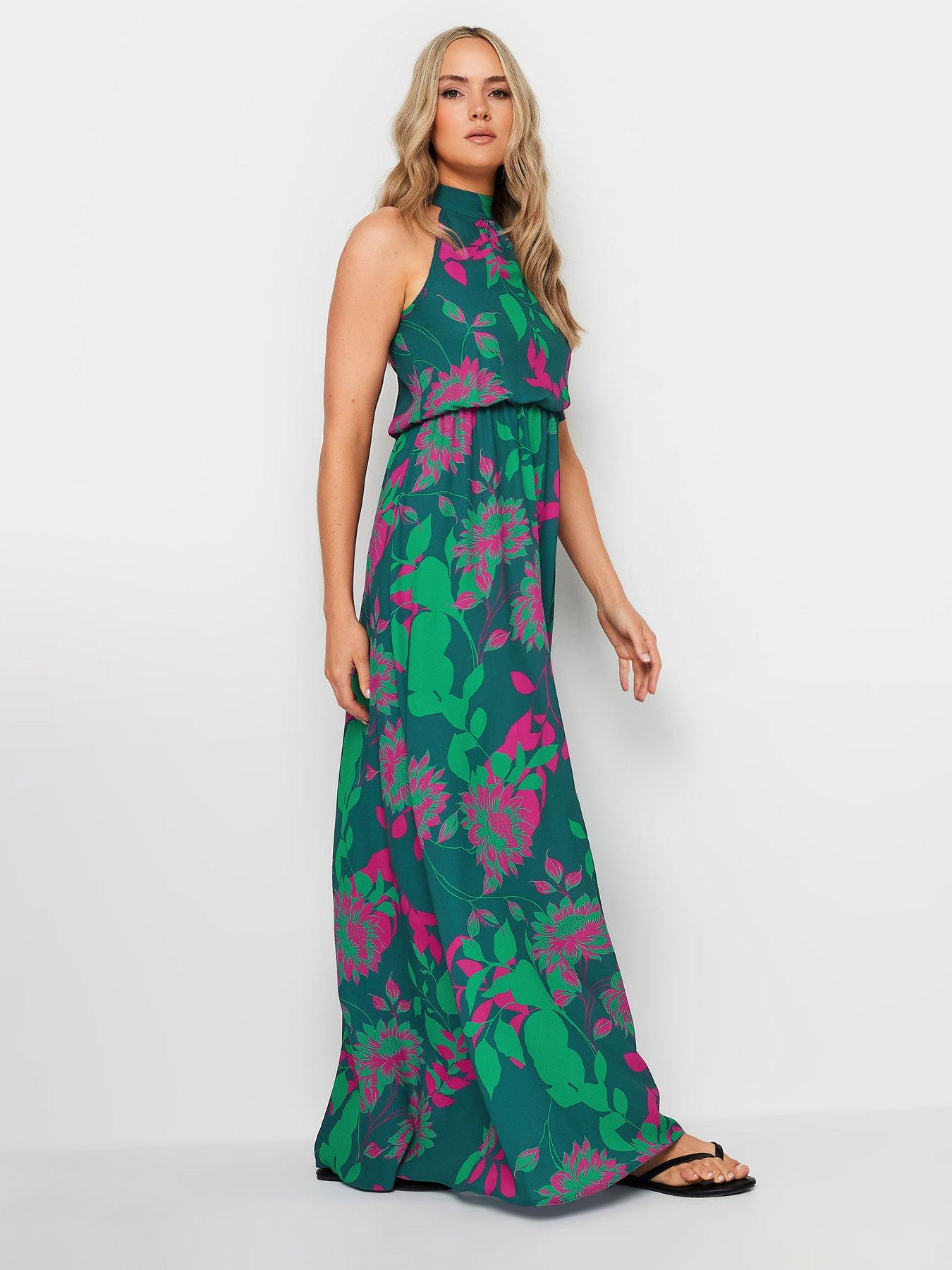 long-tall-sally-tall-aztec-halterneck-maxi-dress-greenback