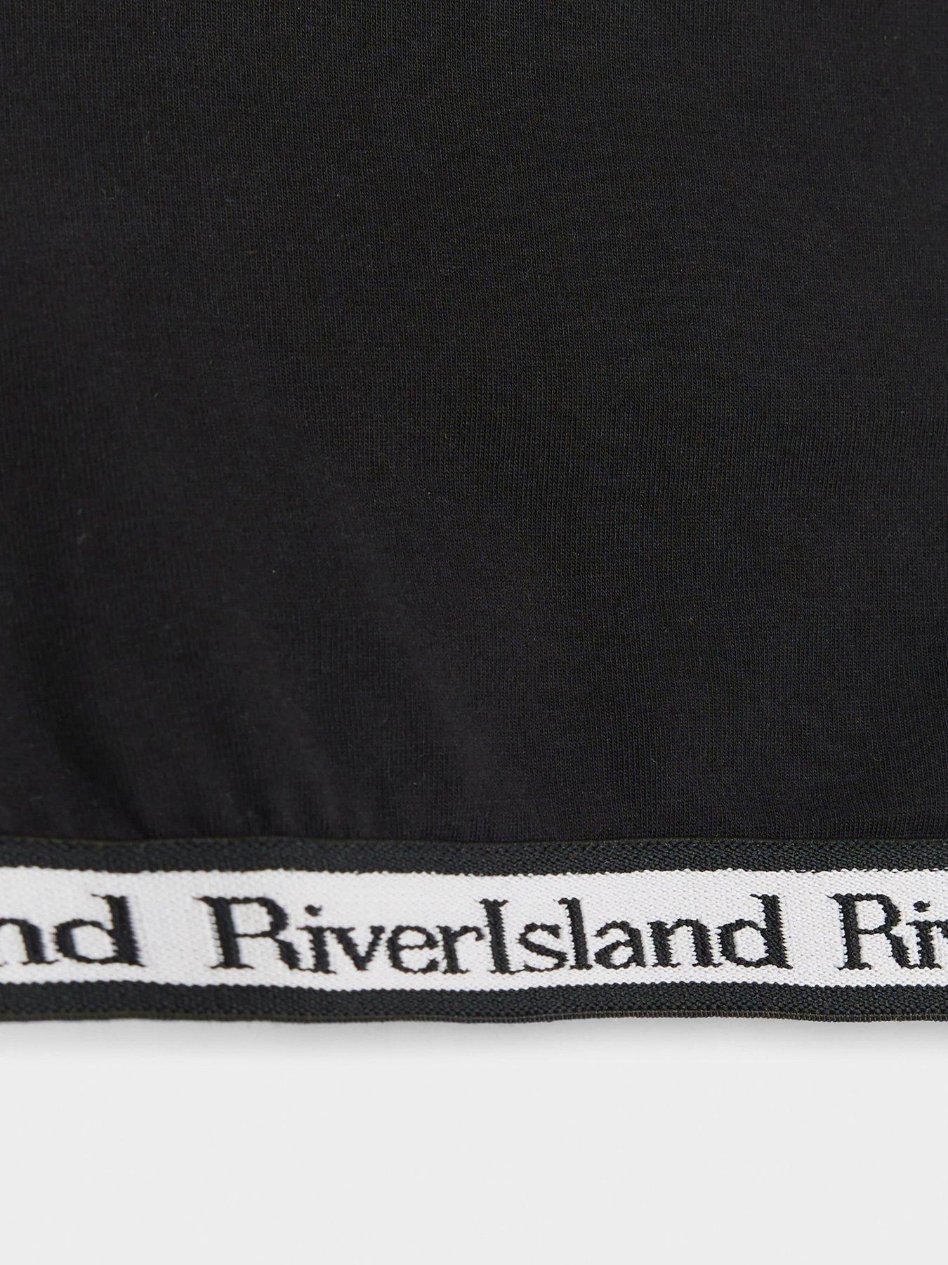 river-island-older-girl-ri-crop-top-and-brief-set-blackdetail