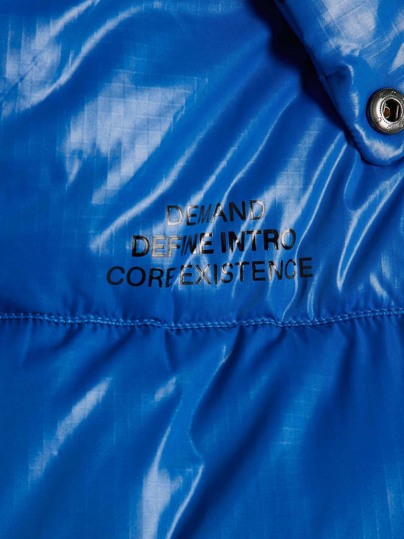 Image 6 of 7 of River Island Boys Puffer Jacket - Blue