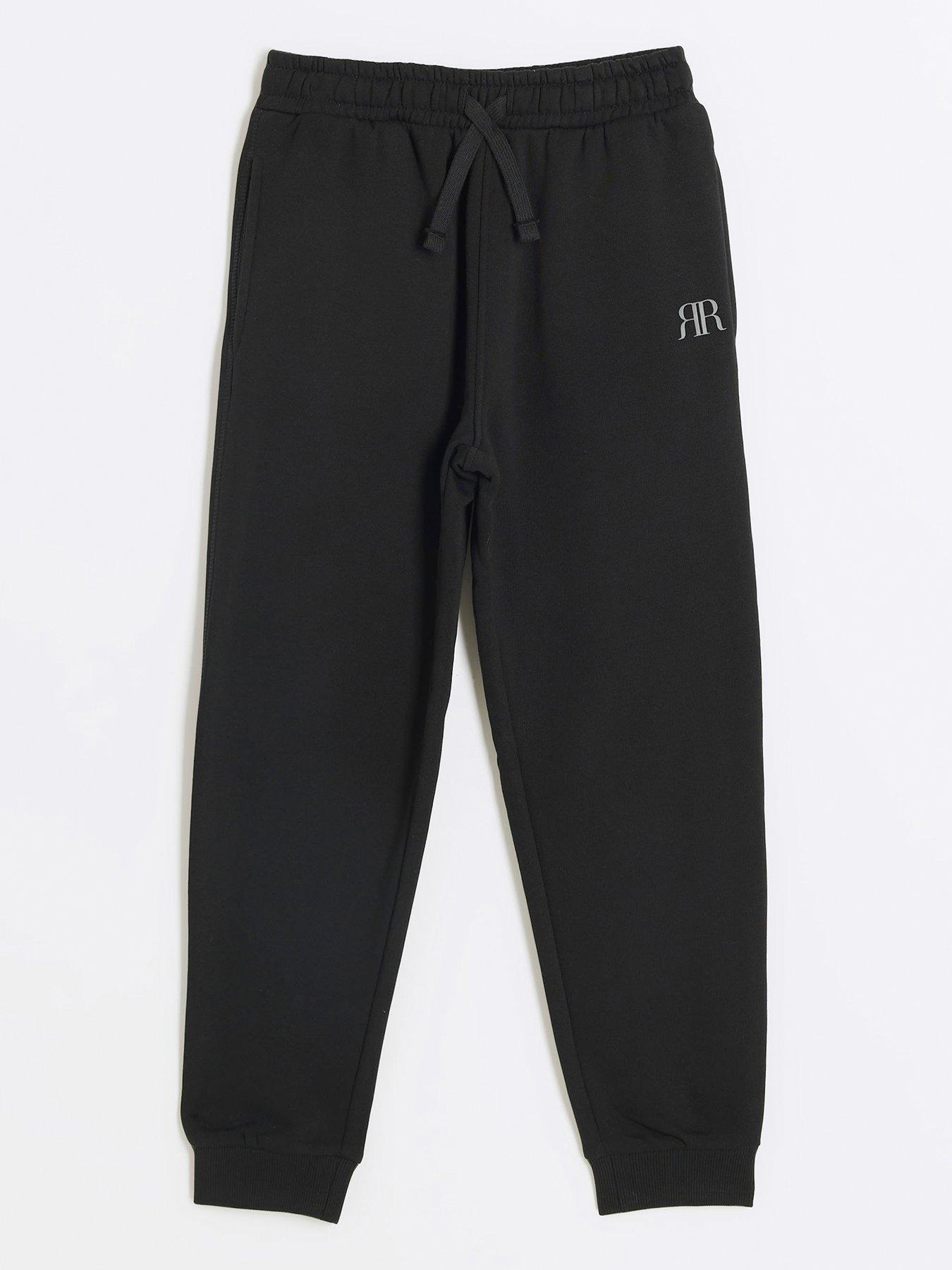 river-island-boys-ri-cuffed-joggers-black