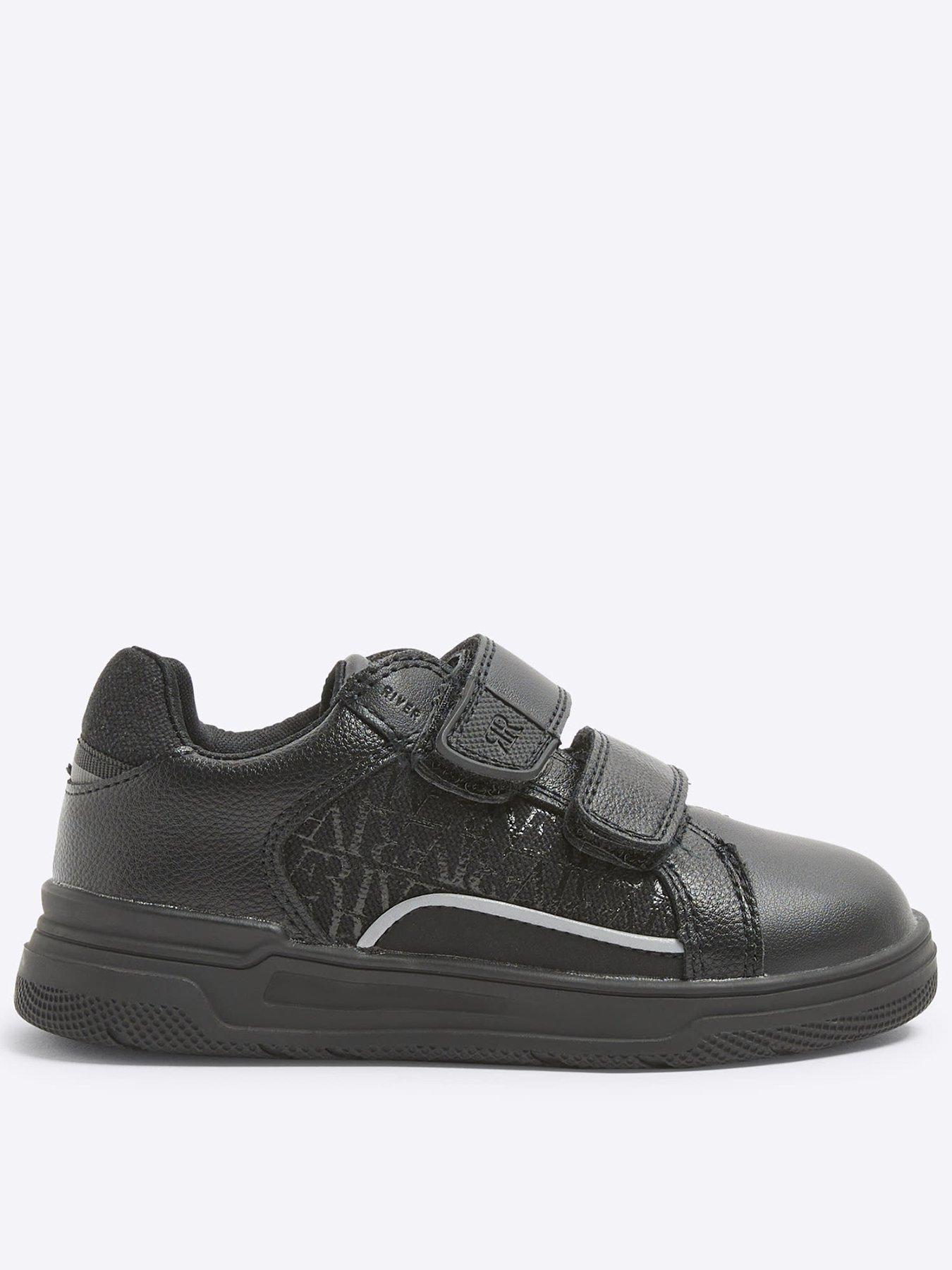 river-island-mini-mini-boys-ri-panel-trainers-black