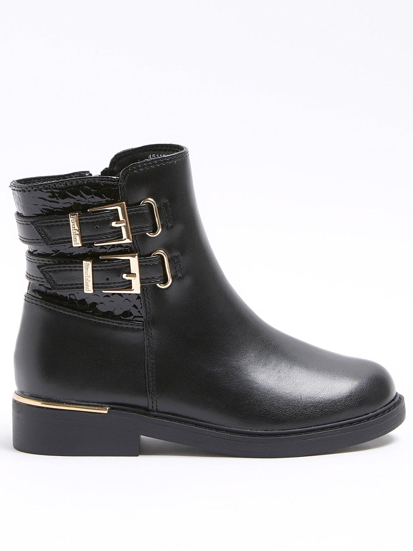 river-island-buckle-boots-black