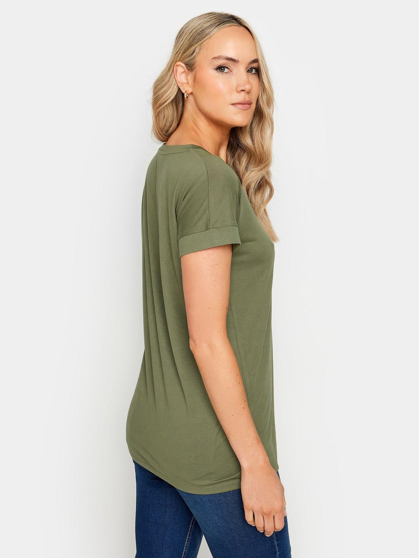 long-tall-sally-tall-premium-modal-v-neck-t-shirt-greenstillFront