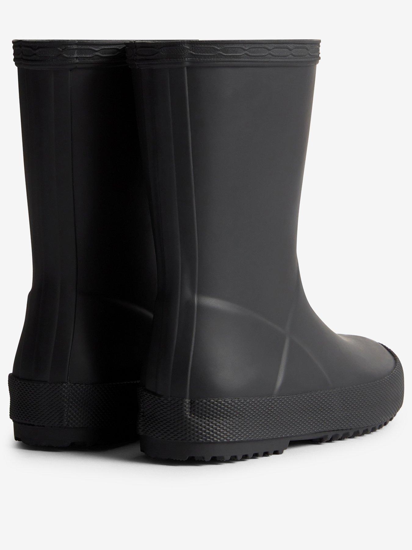 Image 3 of 4 of Hunter Kids First Matte Wellington Boots - Black