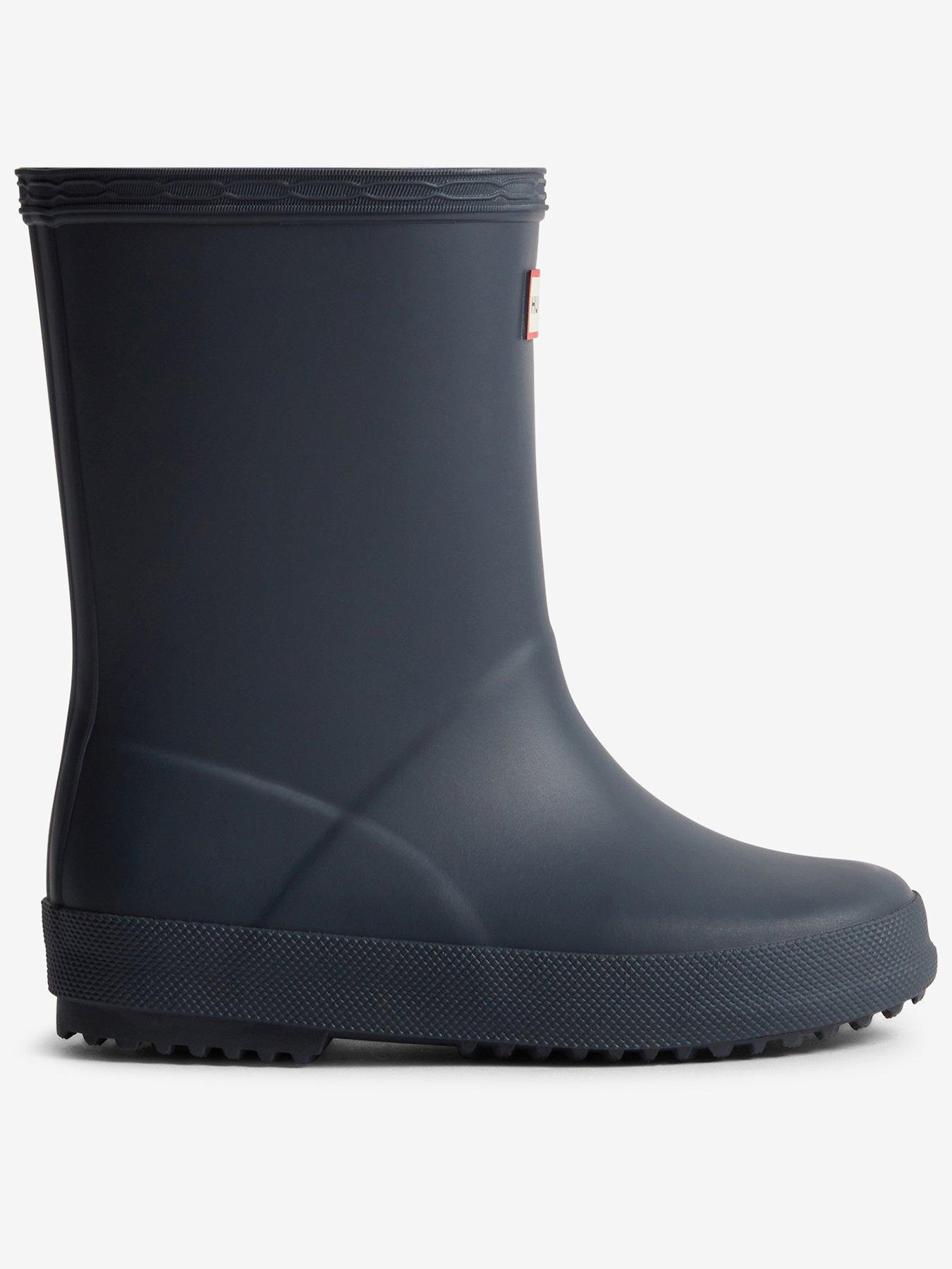 hunter-kids-first-matte-wellington-boot-navy