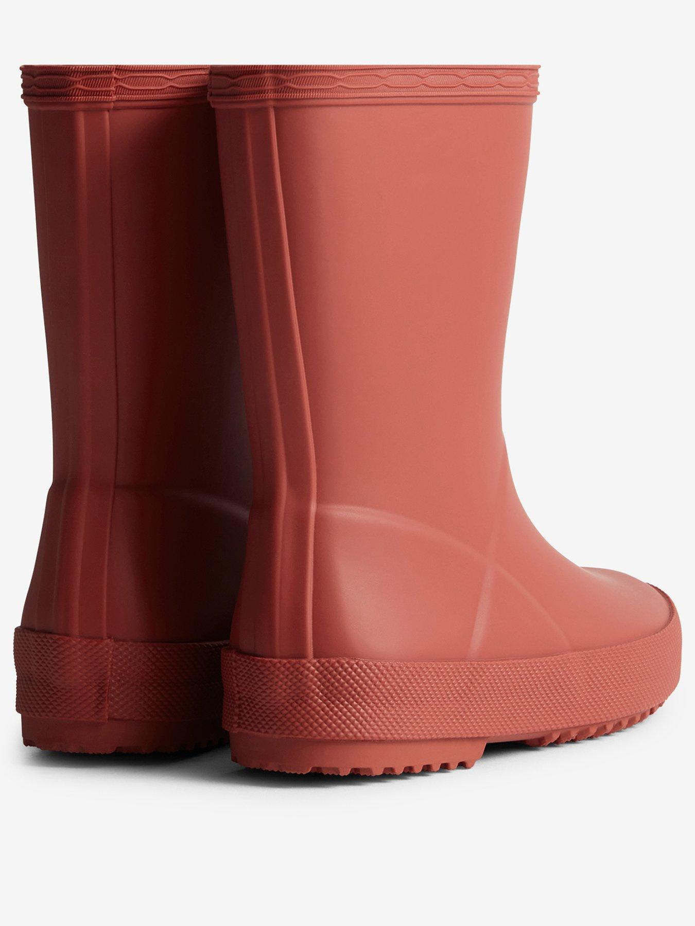 hunter-kids-first-matte-wellington-boots-redback