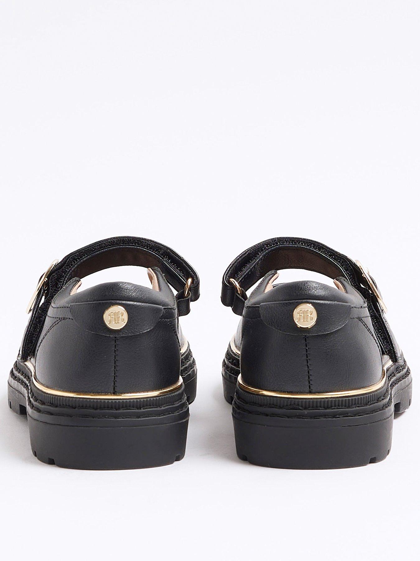 Image 3 of 5 of River Island Girls Buckle Mary Jane Shoes - Black