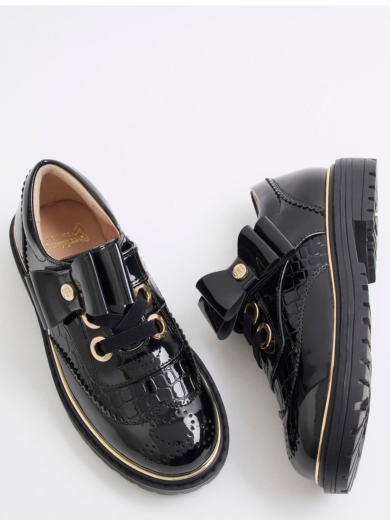 river-island-girls-patent-brogue-blackoutfit