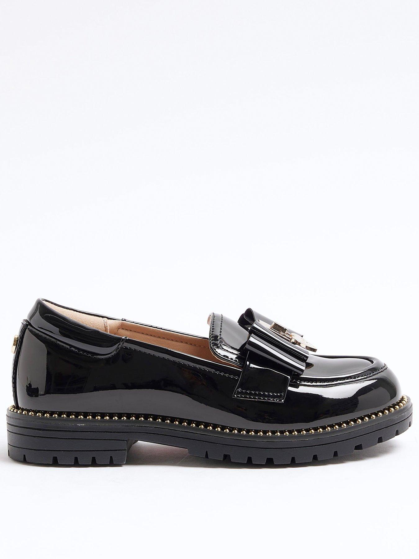 river-island-girls-patent-bow-loafers-black