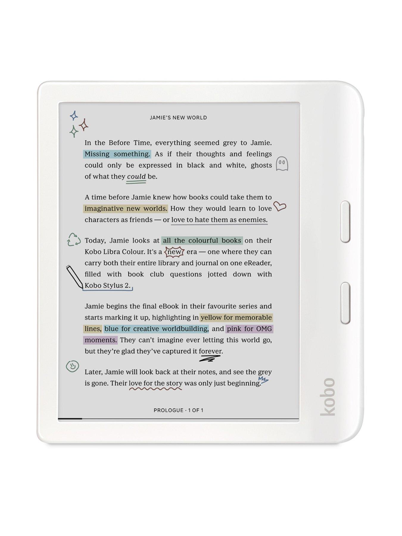 kobo-libra-colournbsp7-inch-ereader--nbspe-ink-kaleido-3-colour-display-kobo-stylus-2-compatibility-waterproof-white