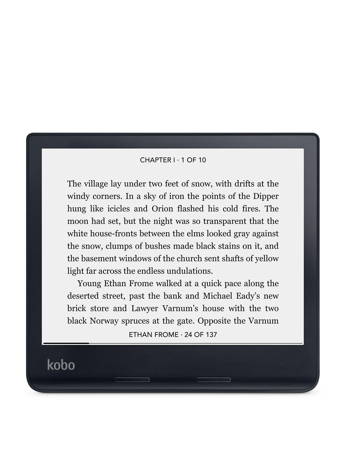 kobo-sagenbsp8-inch-hd-ereader--nbspe-ink-carta-1200-touchscreen-comfortlight-pro-and-bluetooth