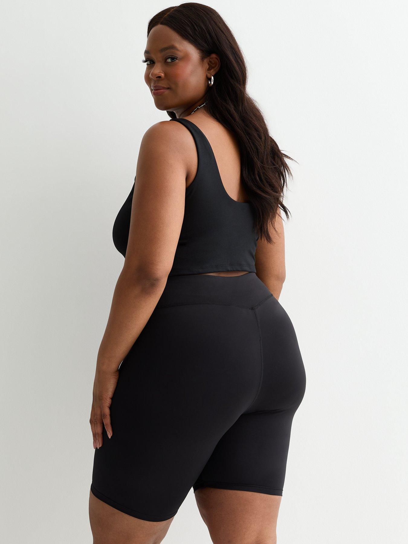 new-look-curves-black-contour-shortsstillFront