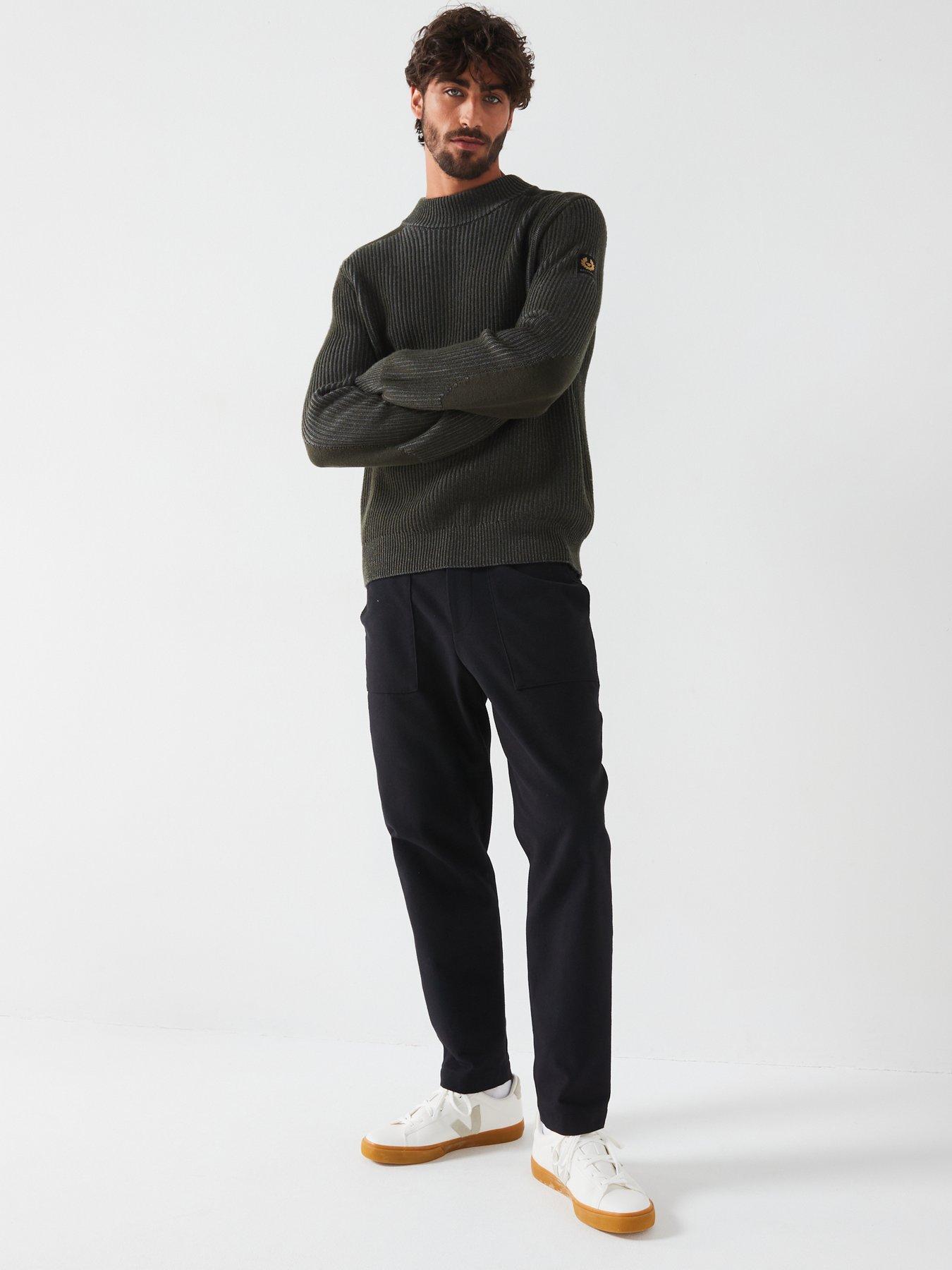 belstaff-belstaff-stanley-ribbed-heavy-mock-neck-knitted-jumper-khakiback