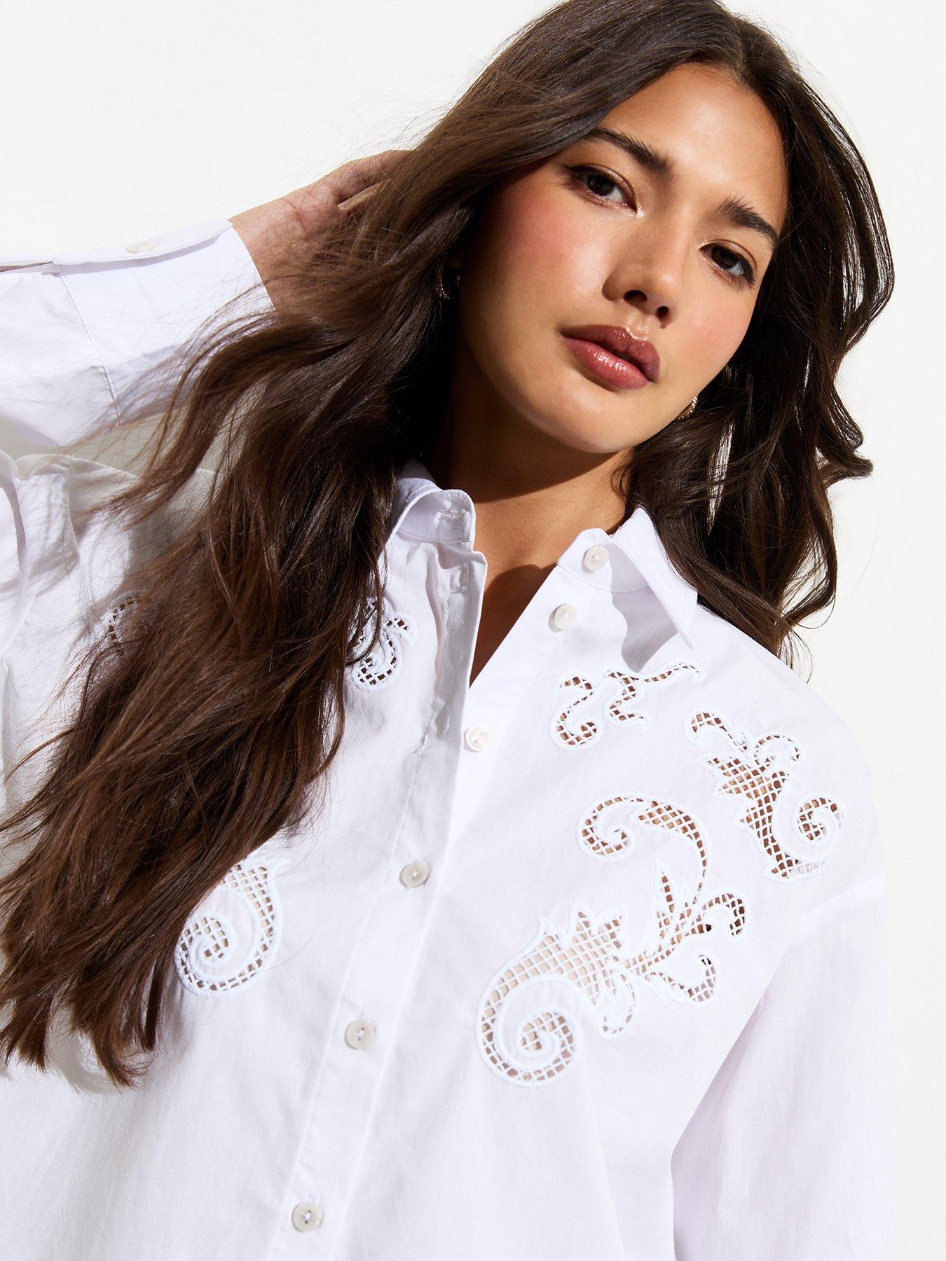 new-look-white-cotton-embroidered-insert-cropped-shirtoutfit