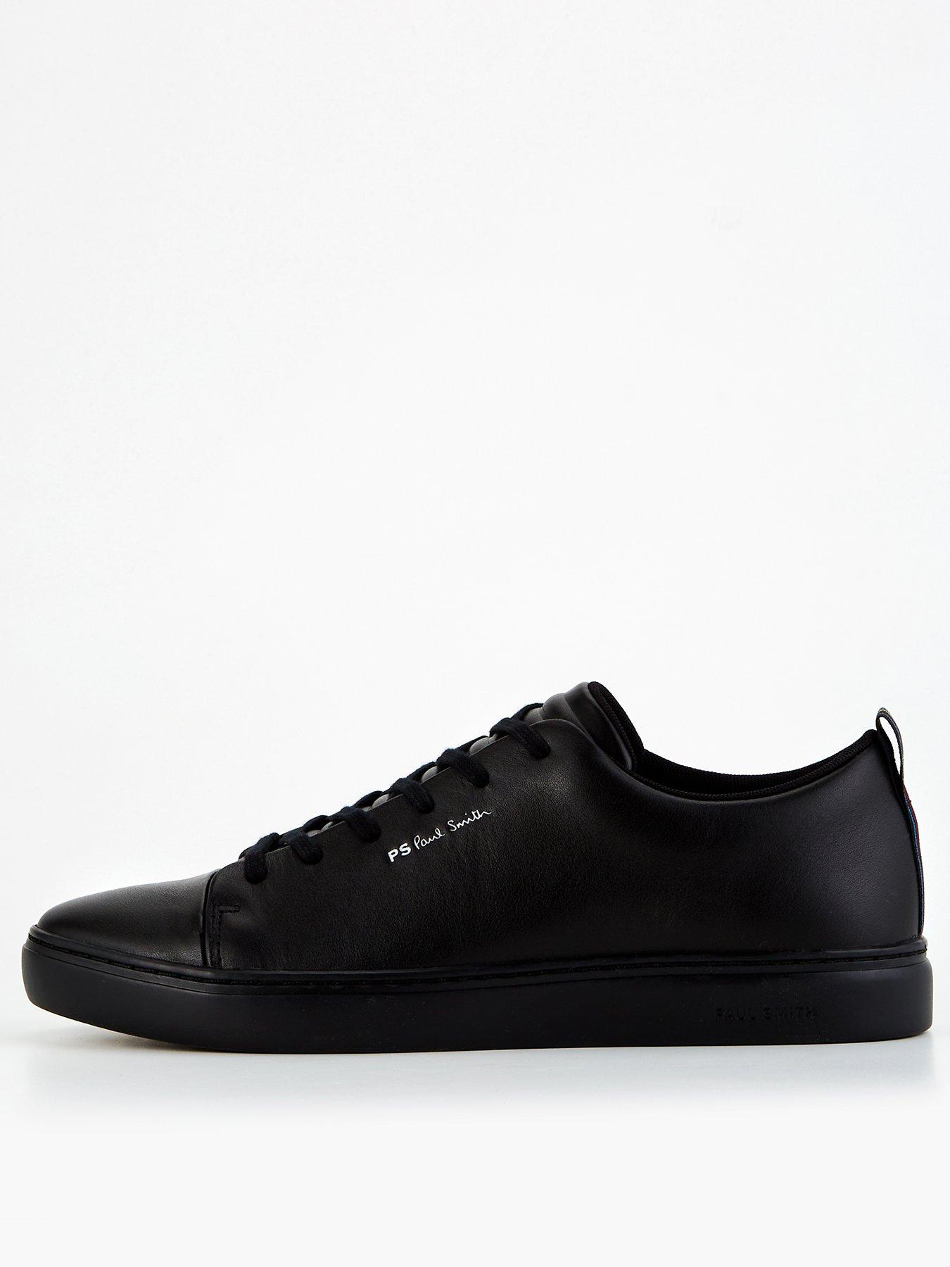 ps-paul-smith-ps-paul-smith-lee-basket-toe-cap-lace-trainer-blackfront