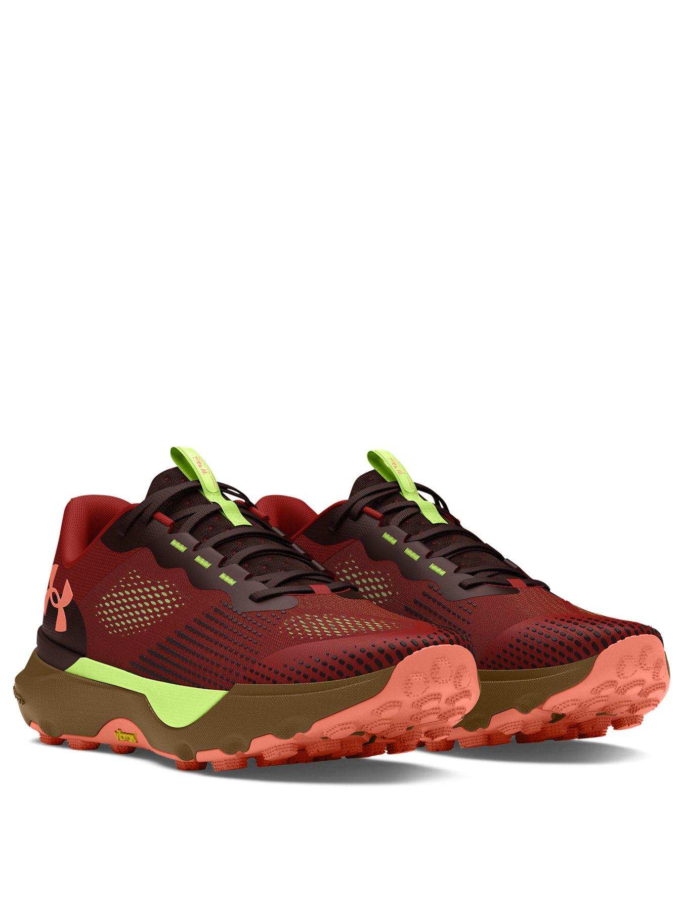 under-armour-adults-unisex-trail-running-infinite-pro-trainers-brownstillFront