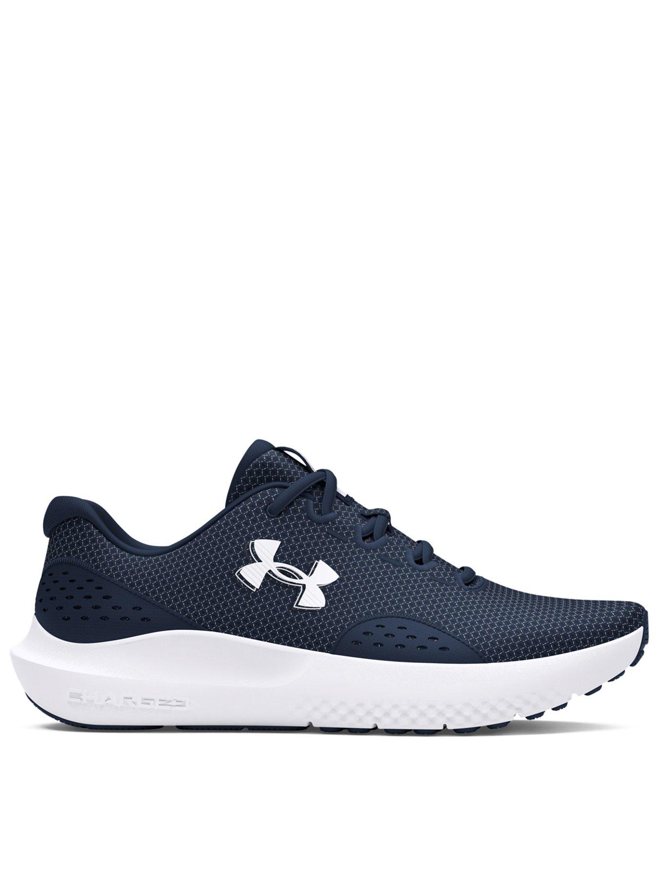 undefined Mens Running Charged Surge 4 Trainers - Navy