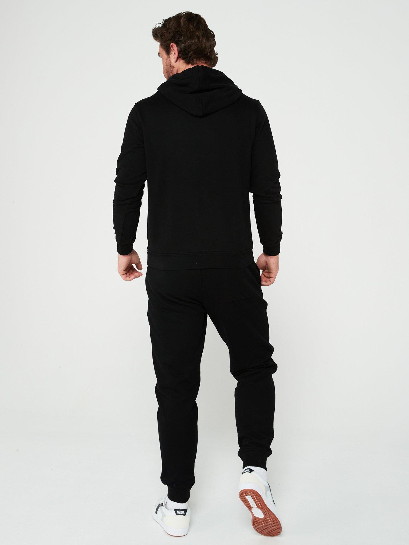 Image 6 of 6 of Belstaff Patch Logo Cuff Joggers - Black