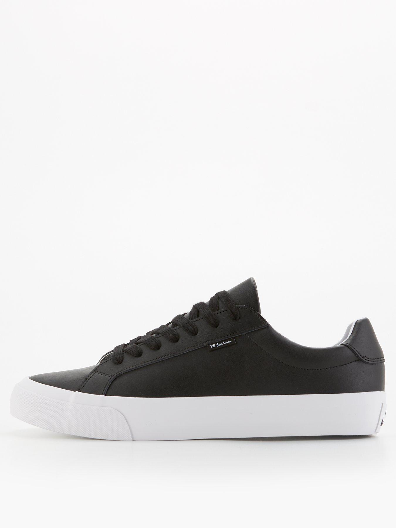 PS PAUL SMITH Amos Vulcanised Lace Sneaker - Black