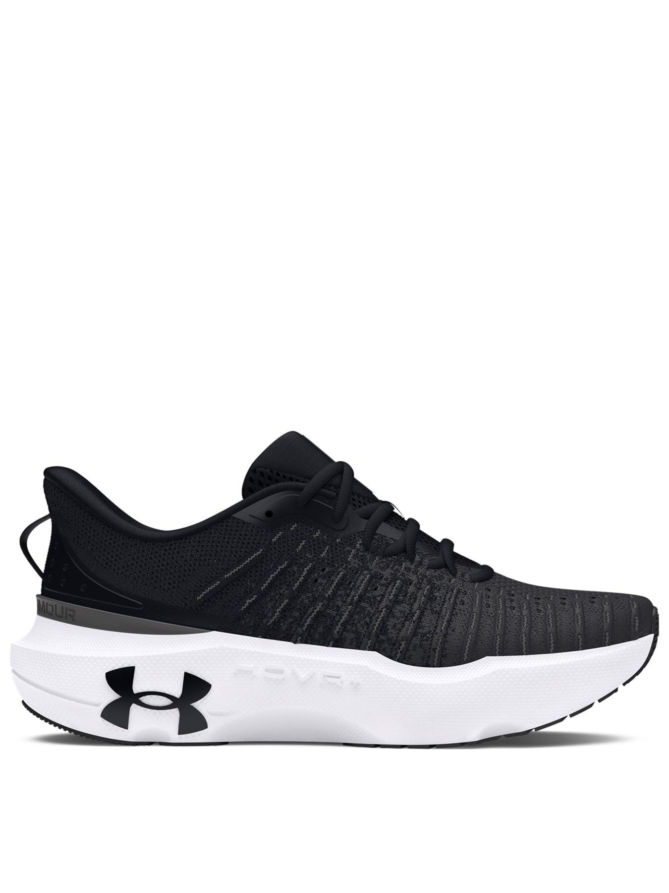 under-armour-mens-running-infinite-elite-trainers-blackfront