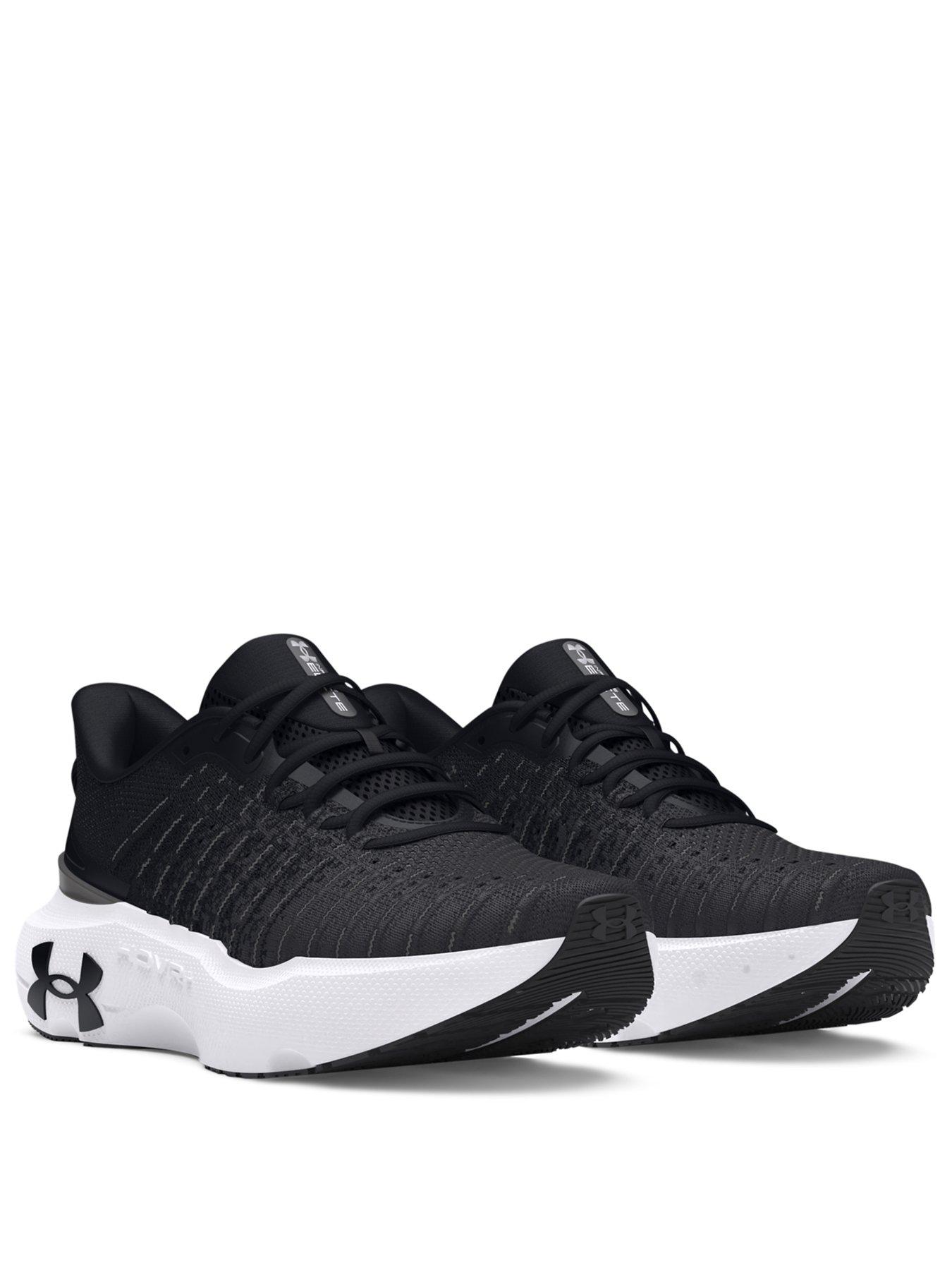 under-armour-mens-running-infinite-elite-trainers-blackstillFront