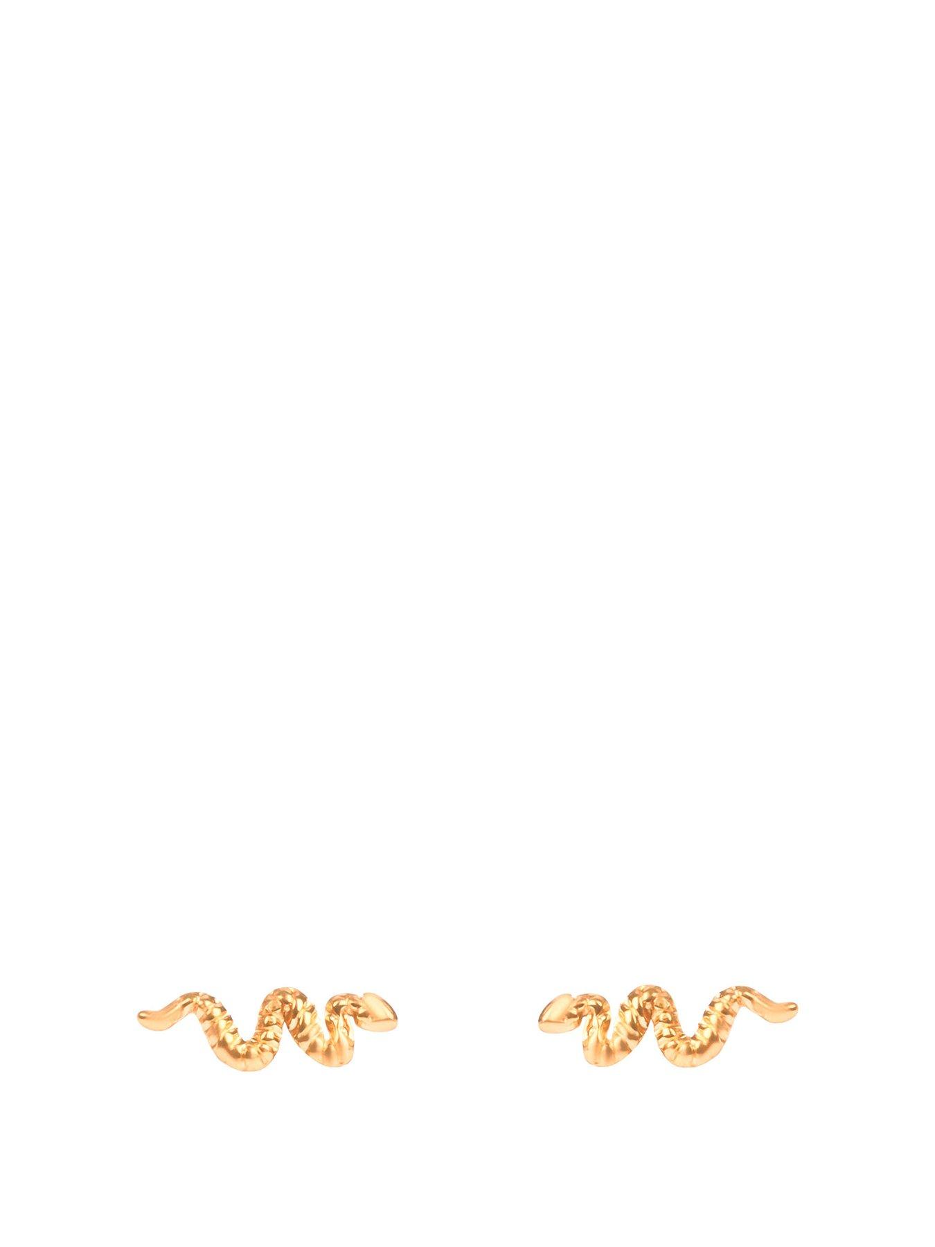 the-love-collection-snake-flatback-stud