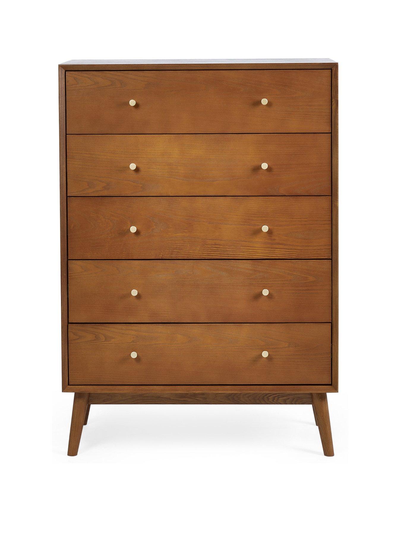 julian-bowen-lowry-5-drawer-cheststillFront