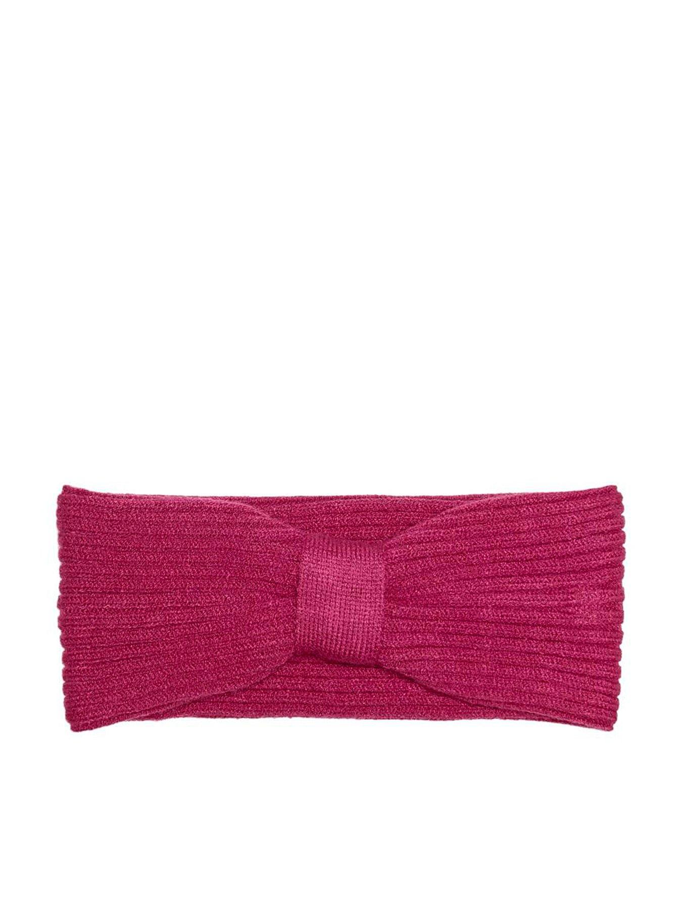 only-kids-girls-ribbed-knitted-headband-bright-pink