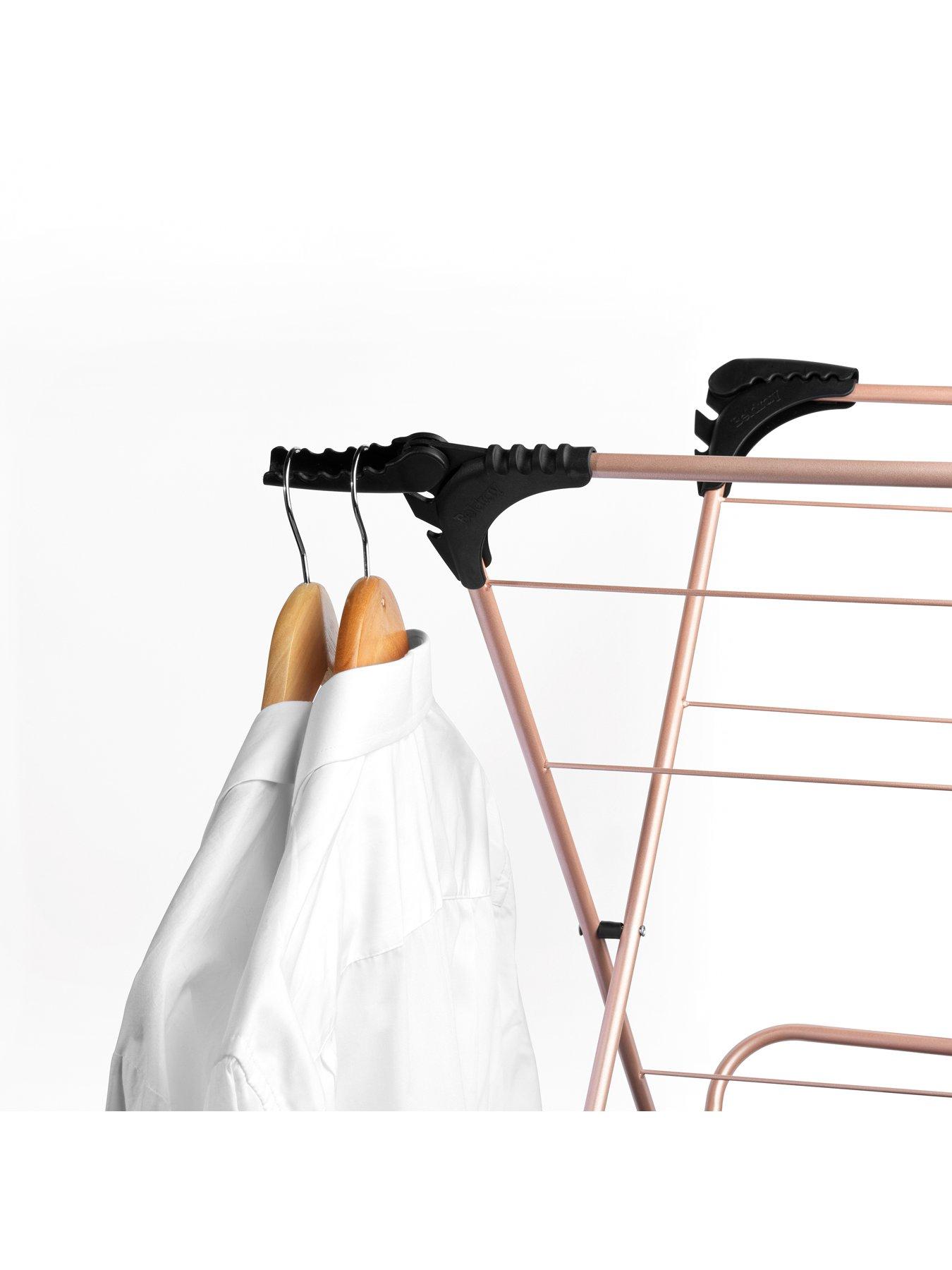 beldray-3-tier-clothes-airer-rose-golddetail