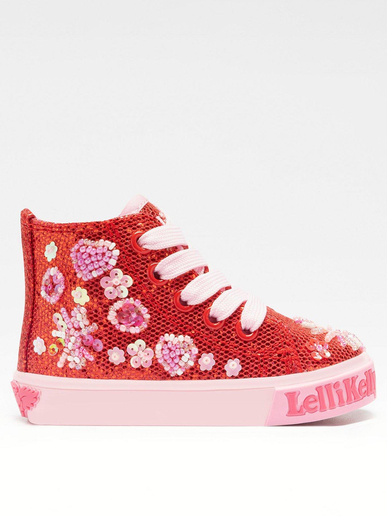 lelli-kelly-toddler-dafne-b-embellished-faux-fur-lined-high-top-red