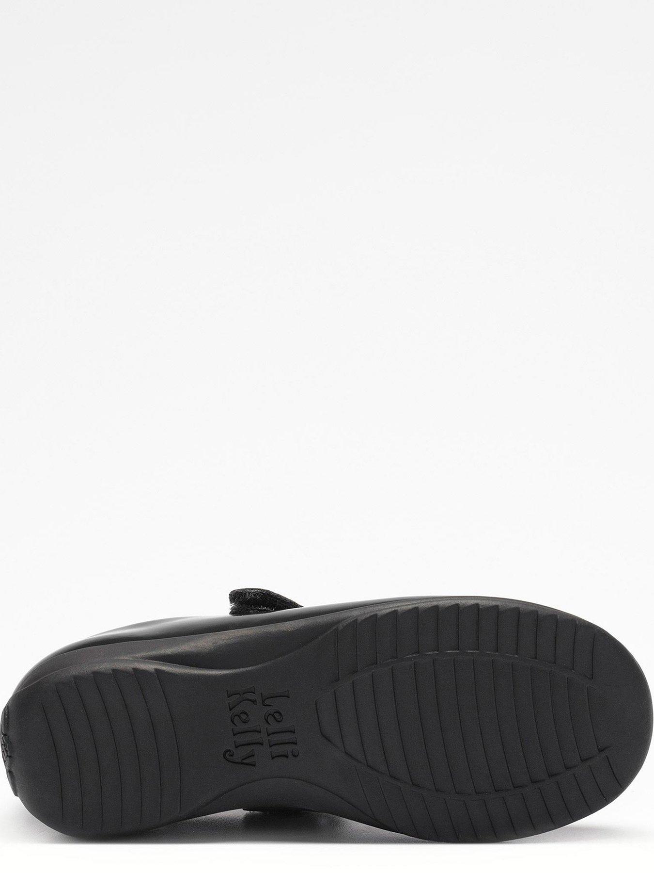 Image 5 of 6 of Lelli Kelly Lelli Kelly Bianca Unicorn Interchangeable Strap Mary Jane School Shoe - Black